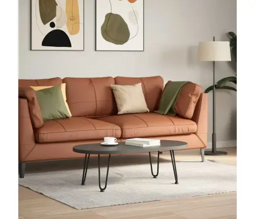 Kafijas Galdiņa Matadatas Kājas, 4 Gab., Melnas, 30 Cm, Masīvs Tērauds Vidaxl