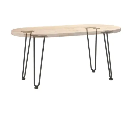 Kafijas Galdiņa Matadatas Kājas, 4 Gab., Antracīta Krāsa, 42 Cm, Masīvs Tērauds Vidaxl