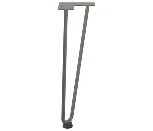 Kavos Staliuko Kojelės, 4 Vnt., Natūralus Plienas, 42 cm Tvirtas Plienas