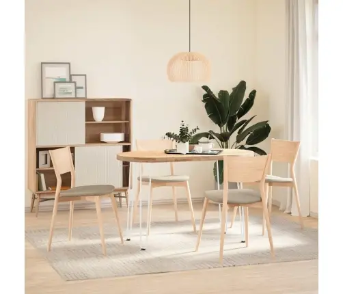 Konsoles Galdiņu Matadatas Kājas, 4 Gab., Konsoles Galdiņš, Balts, 72 Cm, Masīvs Tērauds Vidaxl