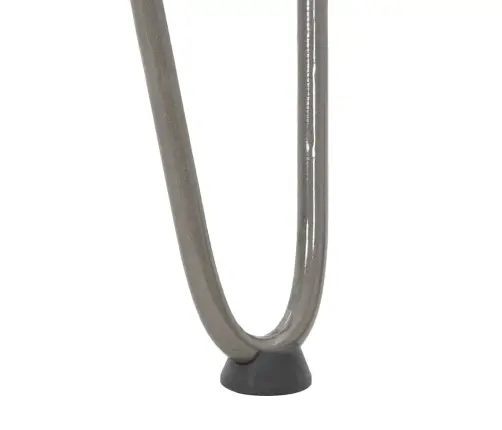 Konsoles Galdiņu Matadatas Kājas, 4 Gab., Dabīgs Tērauds, 72 Cm, Masīvs Tērauds Vidaxl