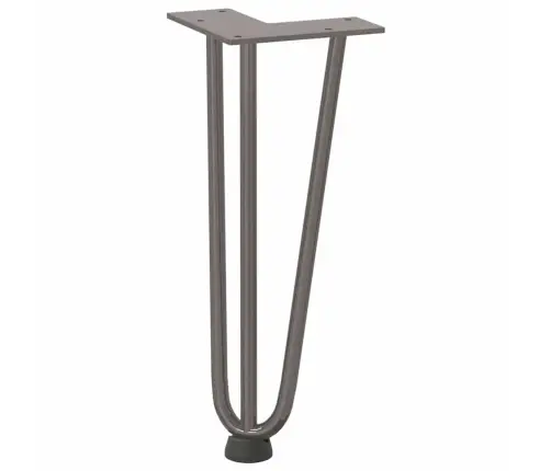 Kavos Staliuko Kojelės, 4 Vnt., Natūralus Plienas, 30 cm Tvirtas Plienas