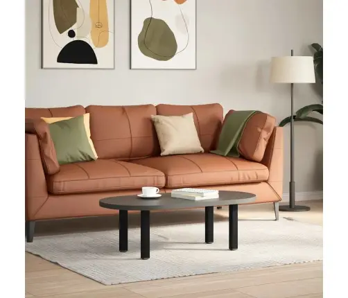 Kohvilaua Jalad 4 Tk Mustad 42–44 Cm Terasest