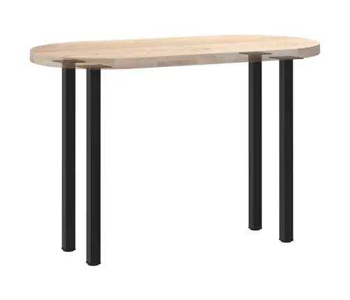 Konsolinio Stalo Kojelės, 4 Vnt., Juodos, 72-74 cm Plienas