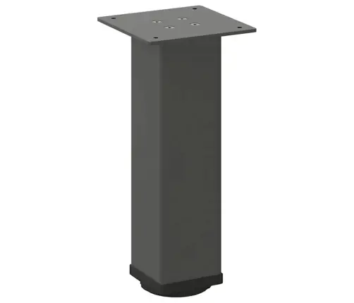 Kafijas Galdiņa Kājas, 4 Gab., Antracīta Krāsa, 30-32 Cm, Tērauds Vidaxl