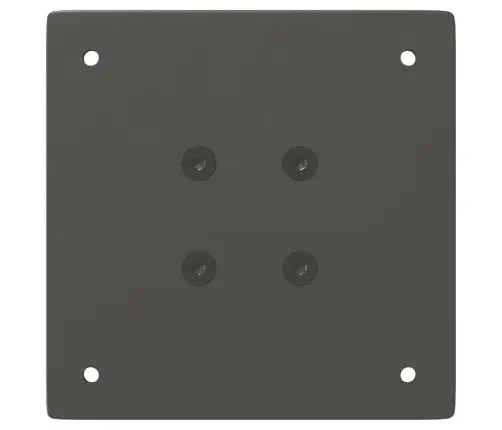 Kafijas Galdiņa Kājas, 4 Gab., Antracīta Krāsa, 30-32 Cm, Tērauds Vidaxl