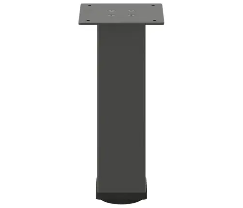 Kafijas Galdiņa Kājas, 4 Gab., Antracīta Krāsa, 42-44 Cm, Tērauds Vidaxl