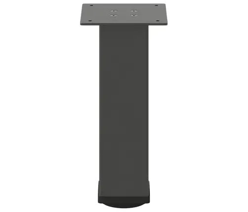 Kafijas Galdiņa Kājas, 4 Gab., Antracīta Krāsa, 42-44 Cm, Tērauds Vidaxl
