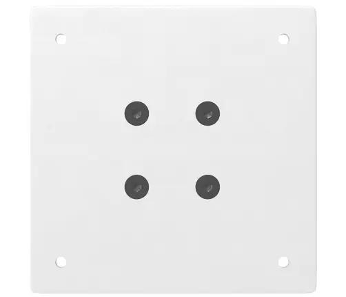 Konsoollaua Jalad 4 Tk Valged 72–74 Cm Terasest