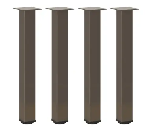 Konsoollaua Jalad 4 Tk, Naturaalne Teras, 72–74 cm Teras