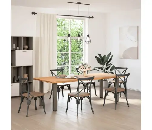 Konsoollaua Jalad 4 Tk, Naturaalne Teras, 72–74 cm Teras