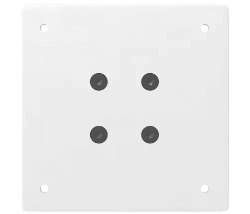 Bāra Galda Kājas, 4 Gab., Baltas, 110-112 Cm, Tērauds Vidaxl