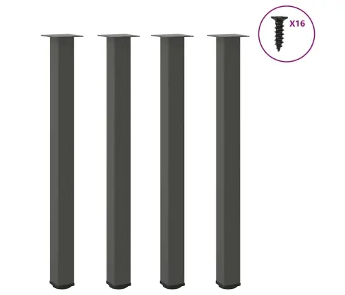 Baarilaua Jalad 4 Tk, Antratsiithall, 110–112 cm Teras