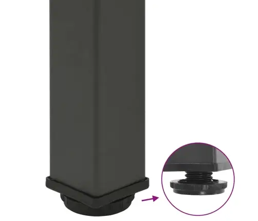 Baarilaua Jalad 4 Tk, Antratsiithall, 110–112 cm Teras