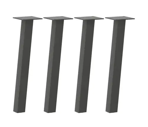 Kohvilaua Jalad 4 Tk, Antratsiithall, 42 cm Teras