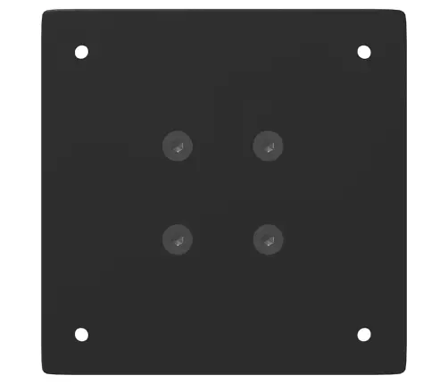 Konsoles Galda Kājas, 4 Gab., Melnas, 72 Cm, Tērauds Vidaxl