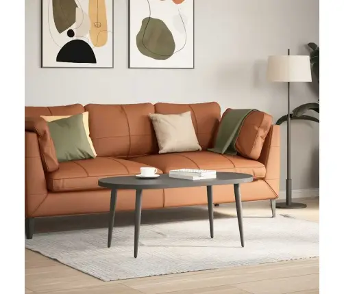 Kafijas Galdiņa Kājas, 4 Gab., Koniskas Formas, Antracīta Krāsa, 30-31 Cm, Tērauds Vidaxl