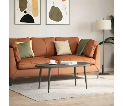 Kafijas Galdiņa Kājas, 4 Gab., Koniskas Formas, Antracīta Krāsa, 42-43 Cm, Tērauds Vidaxl