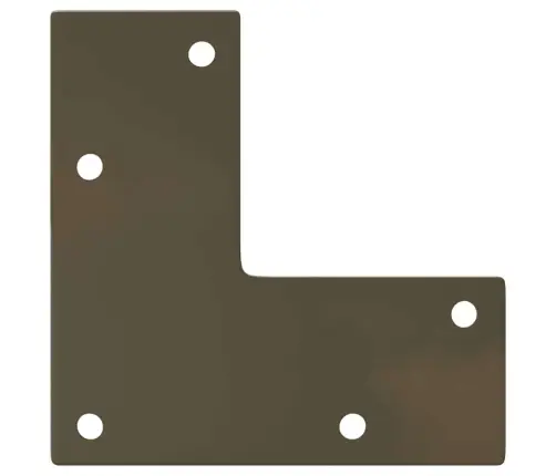 Kafijas Galdiņa Kājas, 4 Gab., Koniskas Formas, Dabīgs Tērauds, 42-43 Cm, Tērauds Vidaxl