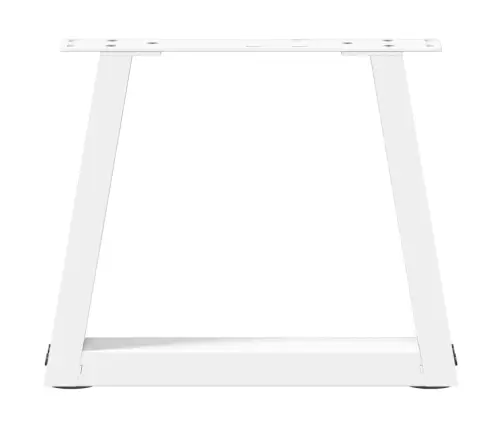Kafijas Galdiņa Kājas, 2 Gab., V-Veida, Baltas, 30X(30-31,3) Cm, Tērauds Vidaxl