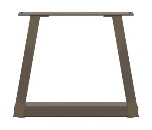 Kafijas Galdiņa Kājas, 2 Gab., V-Veida, Dabīgs Tērauds, 30X(30-31,3) Cm Vidaxl