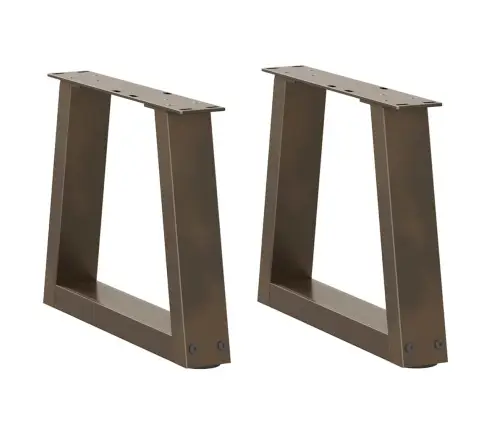 Kohvilaua Jalad V-Kujulised 2 Tk, Naturaalne Teras, 40 X (30–31,3) cm Teras