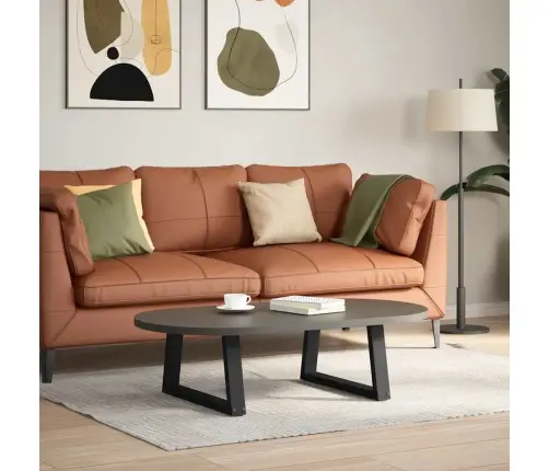 Kafijas Galdiņa Kājas, 2 Gab., V-Veida, Melnas, 50X(30-31,3) Cm, Tērauds Vidaxl