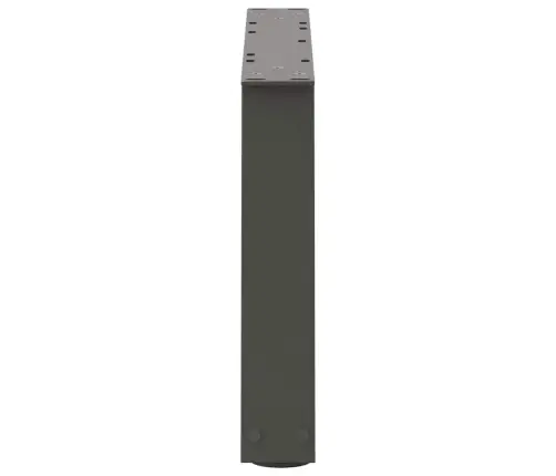 Kafijas Galdiņa Kājas, V-Veida, 2 Gab., Antracīta Krāsā, 50X(30-31,3) Cm, Tērauds Vidaxl