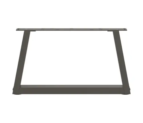 Kafijas Galdiņa Kājas, 2 Gab., V-Veida, Antracīta Krāsā, 60X(30-31,3) Cm, Tērauds Vidaxl