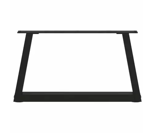 Kohvilaua Jalad, V-Kujulised, 2 Tk, Mustad, 70 X (30–31,3) cm Teras