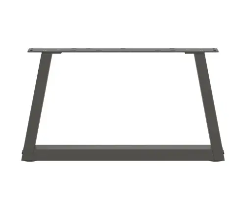 Kafijas Galdiņa Kājas, 2 Gab., V-Veida, Antracīta Krāsā, 70X(30-31,3) Cm, Tērauds Vidaxl