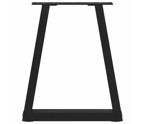 Kavos Staliuko Kojelės, V Formos, 2 Vnt., Juodos, 38X(42-43,3) cm Plienas