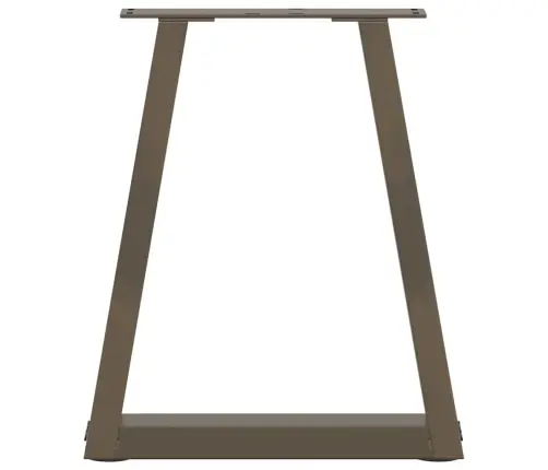 Kohvilaua Jalad V-Kujulised 2 Tk, Naturaalne Teras, 38 X (42–43,3) cm Teras