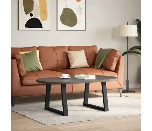 Kafijas Galdiņa Kājas, 2 Gab., V-Veida, Melnas, 50X(42-43,3) Cm, Tērauds Vidaxl