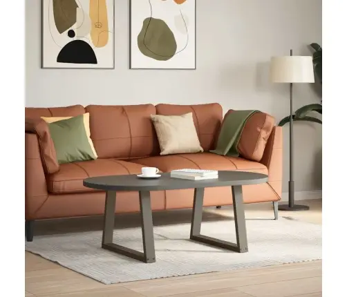 Kafijas Galdiņa Kājas, V-Veida, 2 Gab., Dabīgs Tērauds, 50X(42-43,3) Cm Vidaxl