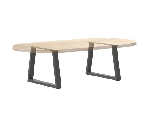 Kafijas Galdiņa Kājas, 2 Gab., V-Veida, Antracīta Krāsā, 60X(42-43,3) Cm, Tērauds Vidaxl
