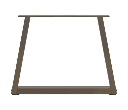 Kafijas Galdiņa Kājas, 2 Gab., V-Veida, Dabīgs Tērauds, 60X(42-43,3) Cm Vidaxl