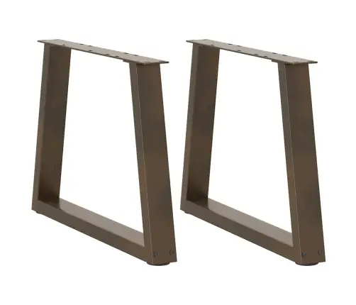 Kohvilaua Jalad, V-Kujulised, 2 Tk, Naturaalne Teras, 70 X (42–43,3) cm Teras