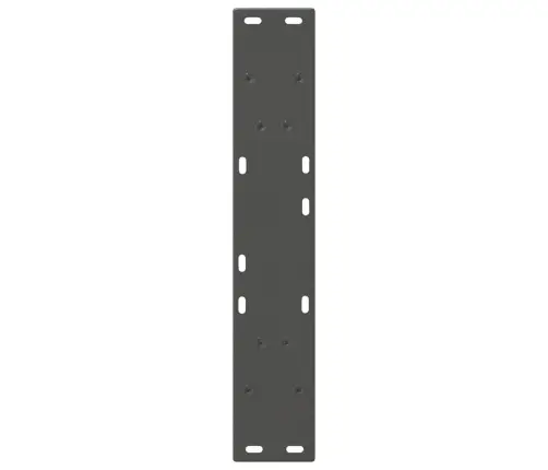 Ēdamgalda Kājas, 2 Gab., V-Veida, Antracīta Krāsā, 60X(72-73,3) Cm, Tērauds Vidaxl