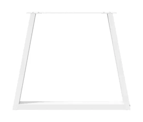 Söögilaua Jalad, V-Kujulised, 3 Tk, Valged, 80 X (72–73,3) cm Teras