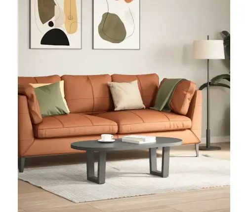 Kafijas Galdiņa Kājas, V-Veida, 2 Gab., Antracīta Krāsā, 40X(30-31,3) Cm, Tērauds Vidaxl