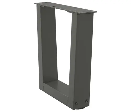 Kafijas Galdiņa Kājas, V-Veida, 2 Gab., Antracīta Krāsā, 40X(30-31,3) Cm, Tērauds Vidaxl