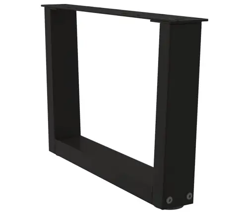 Kohvilaua Jalad, V-Kujulised, 2 Tk, Mustad, 50 X (30–31,3) cm Teras