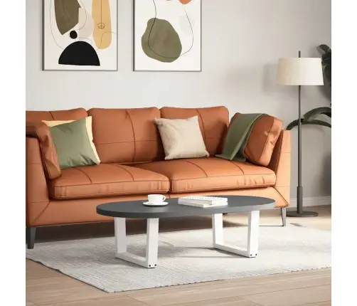 Kafijas Galdiņa Kājas, 2 Gab., V-Veida, Baltas, 50X(30-31,3) Cm, Tērauds Vidaxl