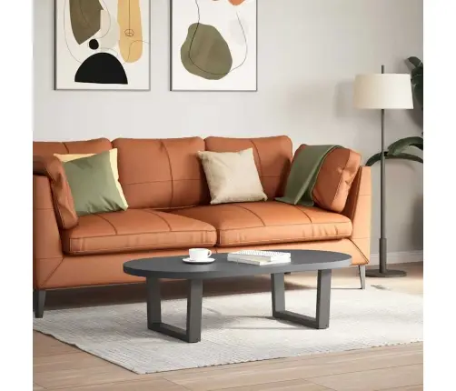 Kafijas Galdiņa Kājas, V-Veida, 2 Gab., Antracīta Krāsā, 50X(30-31,3) Cm, Tērauds Vidaxl