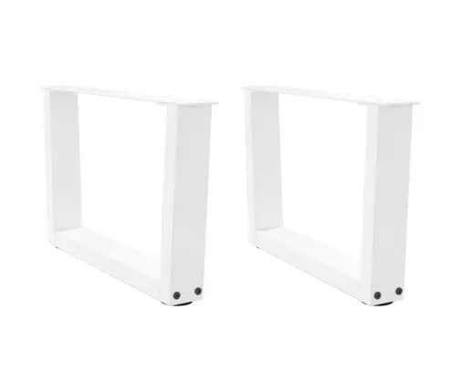 Kohvilaua Jalad, V-Kujulised, 2 Tk, Valged, 60 X (30–31,3) cm Teras