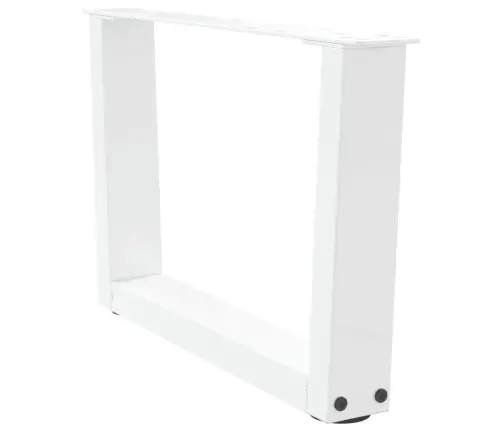 Kohvilaua Jalad, V-Kujulised, 2 Tk, Valged, 60 X (30–31,3) cm Teras