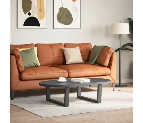 Kafijas Galdiņa Kājas, 2 Gab., V-Veida, Antracīta Krāsā, 70X(30-31,3) Cm, Tērauds Vidaxl