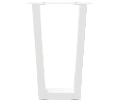 Kavos Staliuko Kojelės, V Formos, 2 Vnt., Baltos, 28X(42-43,3) cm Plienas