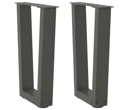 Kohvilaua Jalad V-Kujulised 2 Tk, Antratsiithall, 28 X (42-43,3) cm Teras